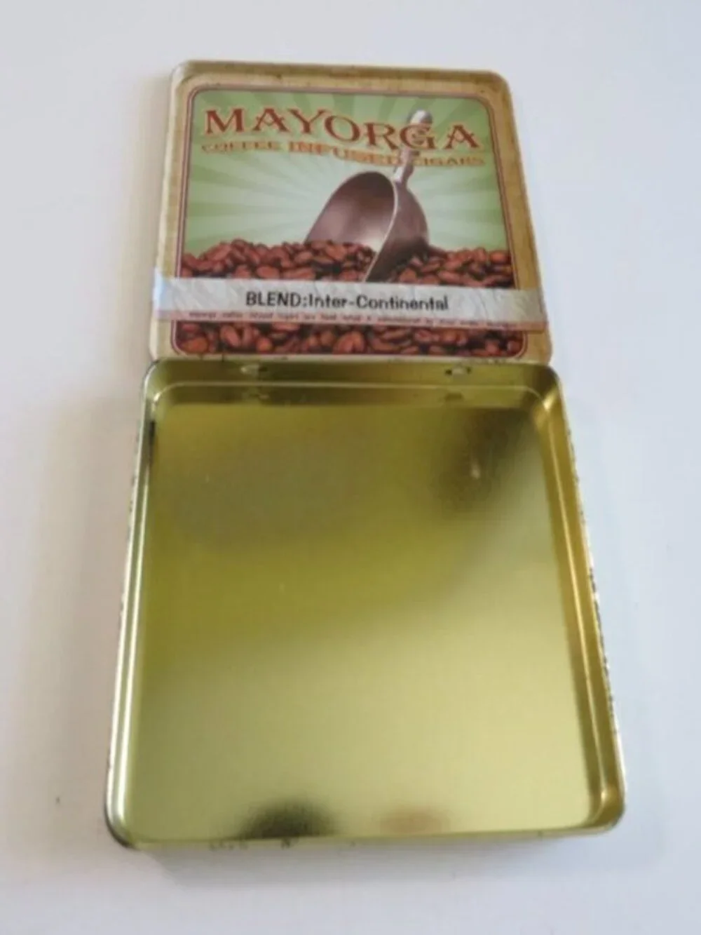 Vintage Cigar (2) Metal Tins Bundle Prince Albert & Dutch Masters Shallow